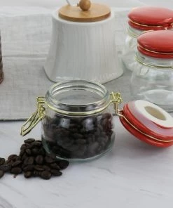 Gibson Home 6 Piece 5 Ounce Glass Jars with Lids -Kitchen Storage shop unnamed file 2181