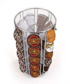 Mind Reader Coffee Pod Carousel Storage 360-Degrees Rotation, Home Office Breakroom Kitchen Counter Organizer, 35 Pod Capacity 11 Mind Reader Coffee Pod Carousel Storage 360-Degrees Rotation, Home Office Breakroom Kitchen Counter Organizer, 35 Pod Capacity -Kitchen Storage shop unnamed file 2287