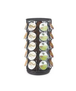 Mind Reader Coffee Pod Carousel Storage 360-Degrees Rotation, Home Office Breakroom Kitchen Counter Organizer, 35 Pod Capacity 13 Mind Reader Coffee Pod Carousel Storage 360-Degrees Rotation, Home Office Breakroom Kitchen Counter Organizer, 35 Pod Capacity -Kitchen Storage shop unnamed file 2289