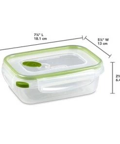 Sterilite 3.1 Cup Rectangular UltraSeal Food Storage Container for Meal Prep, Leftovers, or Work Lunch, Dishwasher Safe (12 Pack) 9 Sterilite 3.1 Cup Rectangular UltraSeal Food Storage Container for Meal Prep, Leftovers, or Work Lunch, Dishwasher Safe (12 Pack) -Kitchen Storage shop unnamed file 2293