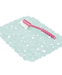 mDesign Kitchen Sink Protector Mat - Pebble Design - Large, 2 Pack -Kitchen Storage shop unnamed file 231