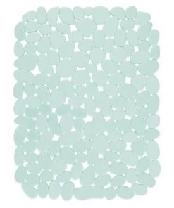 mDesign Kitchen Sink Protector Mat - Pebble Design - Large, 2 Pack -Kitchen Storage shop unnamed file 232