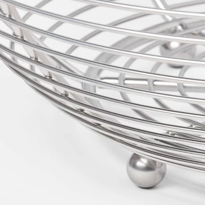 Nickel Fruit Basket - Threshold™ 4 Nickel Fruit Basket - Threshold™ - Image 2