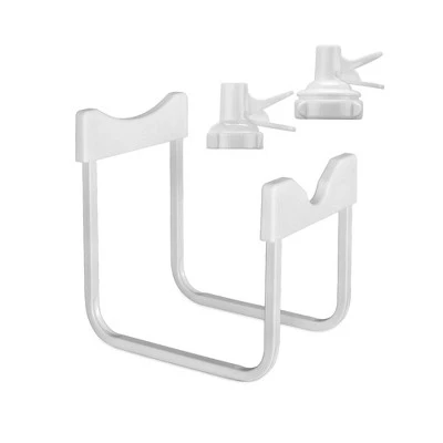 Brio Stainless Steel White 3 to 5gal Water Jug Stand with Fast Flow Spout Plus 2 Caps Included 6 Brio Stainless Steel White 3 to 5gal Water Jug Stand with Fast Flow Spout Plus 2 Caps Included - Image 4