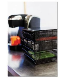 Safco 3 Drawer Hospitality Organizer 7 Compartments 11 1/2w x 8 1/4d x 8 1/4h Bk 3275BL 13 Safco 3 Drawer Hospitality Organizer 7 Compartments 11 1/2w x 8 1/4d x 8 1/4h Bk 3275BL -Kitchen Storage shop unnamed file 2386