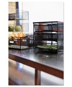 Safco 3 Drawer Hospitality Organizer 7 Compartments 11 1/2w x 8 1/4d x 8 1/4h Bk 3275BL 17 Safco 3 Drawer Hospitality Organizer 7 Compartments 11 1/2w x 8 1/4d x 8 1/4h Bk 3275BL -Kitchen Storage shop unnamed file 2390