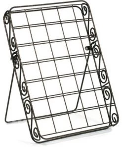 Spectrum Diversified Scroll Single Cup Coffee Caddy Hammered Bronze - Black