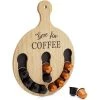 Juvale Wall Mounted Coffee Capsule Organizer Compatible with Nespresso Original Coffee Pods, 9.5 x 12.6 Inches -Kitchen Storage shop unnamed file 2401