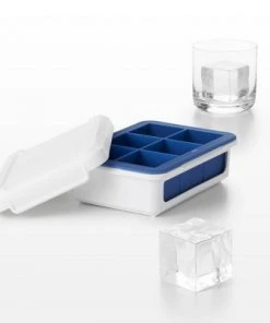 OXO Covered Ice Cube Tray Large Cubes -Kitchen Storage shop unnamed file 2408