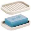 mDesign Silicone Kitchen Sink Storage Tray for Sponge, Scrubber, 2 Pack -Kitchen Storage shop unnamed file 245