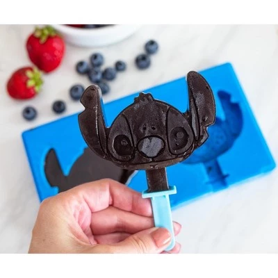 Silver Buffalo Disney Lilo & Stitch Silicone Ice Pop Mold Tray 6 Silver Buffalo Disney Lilo & Stitch Silicone Ice Pop Mold Tray - Image 4