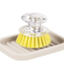 mDesign Silicone Kitchen Sink Storage Tray for Sponge, Scrubber, 2 Pack -Kitchen Storage shop unnamed file 248