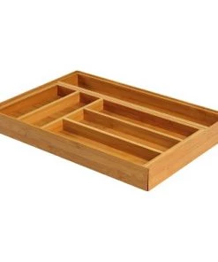 Bamboo Expandable Flatware Drawer Organizer - Threshold™