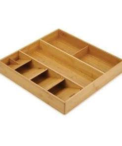 Joseph Joseph DrawerStore Bamboo Cutlery Utensil and Gadget Organizer