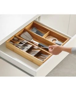 Joseph Joseph DrawerStore Bamboo Cutlery Utensil and Gadget Organizer -Kitchen Storage shop unnamed file 2507