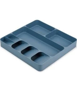 Joseph Joseph DrawerStore Cutlery, Utensil, and Gadget Organizer Blue