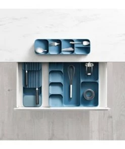Joseph Joseph DrawerStore Cutlery, Utensil, and Gadget Organizer Blue -Kitchen Storage shop unnamed file 2524