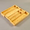 The Lakeside Collection Lakeside Expandable Bamboo Cutlery Drawer Organizer with 6 or 8 Slots when Open -Kitchen Storage shop unnamed file 2531