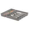13"x16" 6-Divider Silverware Tray Gray - Spectrum Diversified -Kitchen Storage shop unnamed file 2536