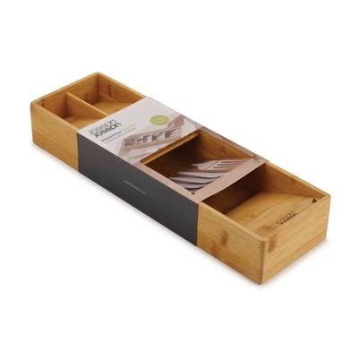 Joseph Joseph DrawerStore Bamboo Cutlery Organizer 3 Joseph Joseph DrawerStore Bamboo Cutlery Organizer