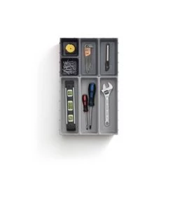 Joseph Joseph 7pc Blox Drawer Organizer Set - Gray 13 Joseph Joseph 7pc Blox Drawer Organizer Set - Gray -Kitchen Storage shop unnamed file 2549