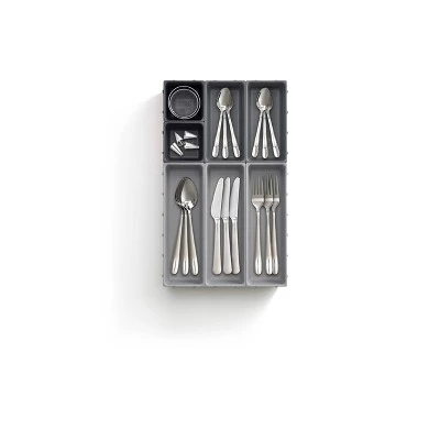 Joseph Joseph 7pc Blox Drawer Organizer Set - Gray 7 Joseph Joseph 7pc Blox Drawer Organizer Set - Gray - Image 5