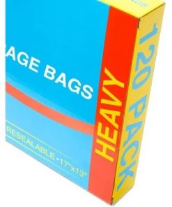 Juvale 120 Pack 2 Gallon Resealable Plastic Bags, Dishwasher Safe, Reusable (17x13 In) -Kitchen Storage shop unnamed file 2627