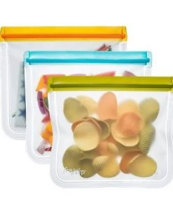 (re)zip Lay-Flat Reusable Bag Starter Kit - 5pk