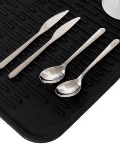 Mindful Design by LISH - Silicone Dish Drying Mat and Trivet - 22 x 18 inch -Kitchen Storage shop unnamed file 269