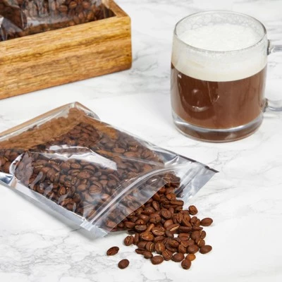 Stockroom Plus 200 Pack Resealable Silver Foil Snack Bags, Smell Proof Pouch (5.5 x 7.9 In) 3 Stockroom Plus 200 Pack Resealable Silver Foil Snack Bags, Smell Proof Pouch (5.5 x 7.9 In)