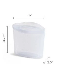 stasher Bowl Clear - 1 Cup/8oz -Kitchen Storage shop unnamed file 2698