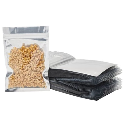 Stockroom Plus 200 Pack Resealable Holographic Snack Bags, Smell Proof Pouch (3.9 x 5.9 In) 4 Stockroom Plus 200 Pack Resealable Holographic Snack Bags, Smell Proof Pouch (3.9 x 5.9 In) - Image 2