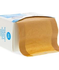 Blue Panda 100 Pack Resealable Bags with Stickers, Greaseproof Paper Bags (Brown, 8 x 6 x 2 In) 13 Blue Panda 100 Pack Resealable Bags with Stickers, Greaseproof Paper Bags (Brown, 8 x 6 x 2 In) -Kitchen Storage shop unnamed file 2730