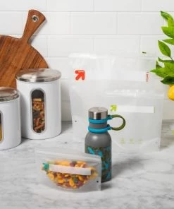 Up & Up Reusable Food Storage Bags -15pc Variety Pack/5ct Each - up & up™
