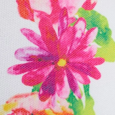 Okuna Outpost 2 Pack Monogrammed Initial Tote Bags, Reusable Grocery Bag for Women, Embroidered, White, 29 in. 5 Okuna Outpost 2 Pack Monogrammed Initial Tote Bags, Reusable Grocery Bag for Women, Embroidered, White, 29 in. - Image 3