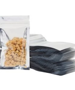 Stockroom Plus 200 Pack Resealable Silver Foil Snack Bags, Smell Proof Pouch (2.8 x 5.4 In) 10 Stockroom Plus 200 Pack Resealable Silver Foil Snack Bags, Smell Proof Pouch (2.8 x 5.4 In) -Kitchen Storage shop unnamed file 2776