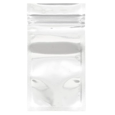 Stockroom Plus 200 Pack Resealable Silver Foil Snack Bags, Smell Proof Pouch (2.8 x 5.4 In) 7 Stockroom Plus 200 Pack Resealable Silver Foil Snack Bags, Smell Proof Pouch (2.8 x 5.4 In) - Image 5