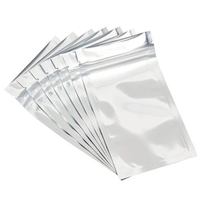 Stockroom Plus 200 Pack Resealable Silver Foil Snack Bags, Smell Proof Pouch (2.8 x 5.4 In) 8 Stockroom Plus 200 Pack Resealable Silver Foil Snack Bags, Smell Proof Pouch (2.8 x 5.4 In) - Image 6