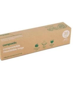 Compostic Compostable Gallon Bags - 30pk