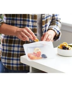 stasher Reusable Food Storage Clear Bags - 4pk 10 stasher Reusable Food Storage Clear Bags - 4pk -Kitchen Storage shop unnamed file 2842