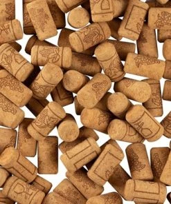 Juvale 200 Packs Natural Wine Bottle Corks with Grape Vine Design, Natural Cork Stoppers, 0.93 x 1.7 In -Kitchen Storage shop unnamed file 2866