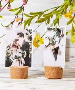 Juvale 4 Pack Size #34 Large Tapered Cork Plugs for Arts and Crafts(2.49 x 2.22 x 1.47 In)