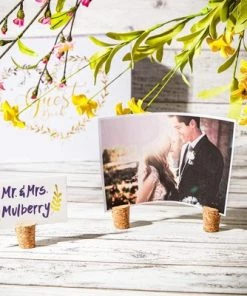 Juvale 50 Pack Size #8 Tapered Cork Plugs for Arts and Crafts (0.84 x 0.67 x 1 in)