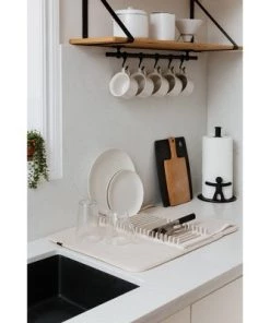 Plastic Udry Dish Drying Mat White - Umbra 18 Plastic Udry Dish Drying Mat White - Umbra -Kitchen Storage shop unnamed file 294