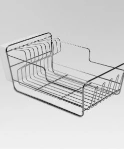 Dish Racks with Utensil Tray Matte Nickel Small - Threshold™