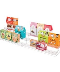 mDesign Large Expandable Spice Rack, Kitchen Storage Organizer -Kitchen Storage shop unnamed file 2974