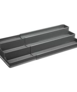 mDesign Large Expandable Spice Rack, Kitchen Storage Organizer -Kitchen Storage shop unnamed file 2978