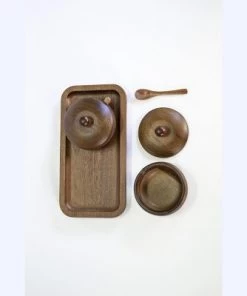 BergHOFF Acacia Wooden Spice Jar Set -Kitchen Storage shop unnamed file 30