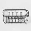 Steel Dish Drainer Black - Threshold™ -Kitchen Storage shop unnamed file 303