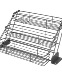 mDesign Metal 3 Tier Pull Down Spice Rack, Storage Shelf Organizer -Kitchen Storage shop unnamed file 3033